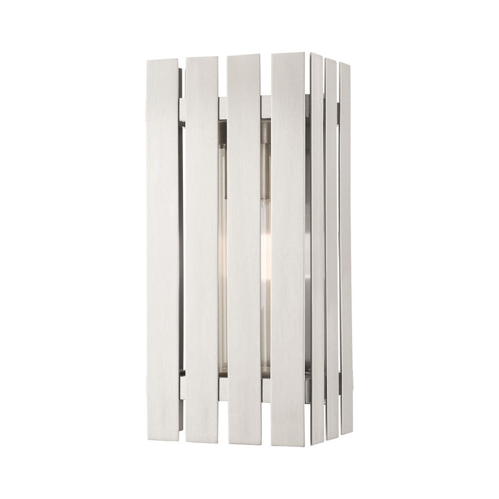 Livex Lighting 20752-91  Greenwich Outdoor Brushed Nickel