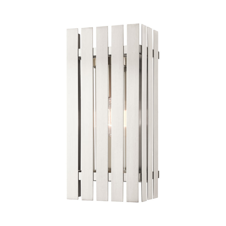 Livex Greenwich 20753-91 Wall Sconce Light - Brushed Nickel