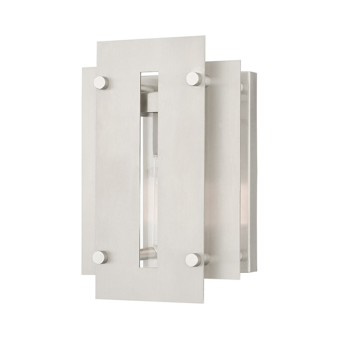 Livex Lighting 21771-91 Modern Utrecht Outdoor Brushed Nickel