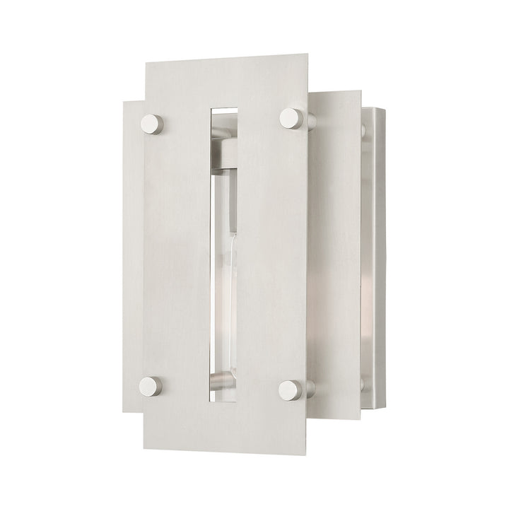 Livex Lighting 21771-91 Modern Utrecht Outdoor Brushed Nickel