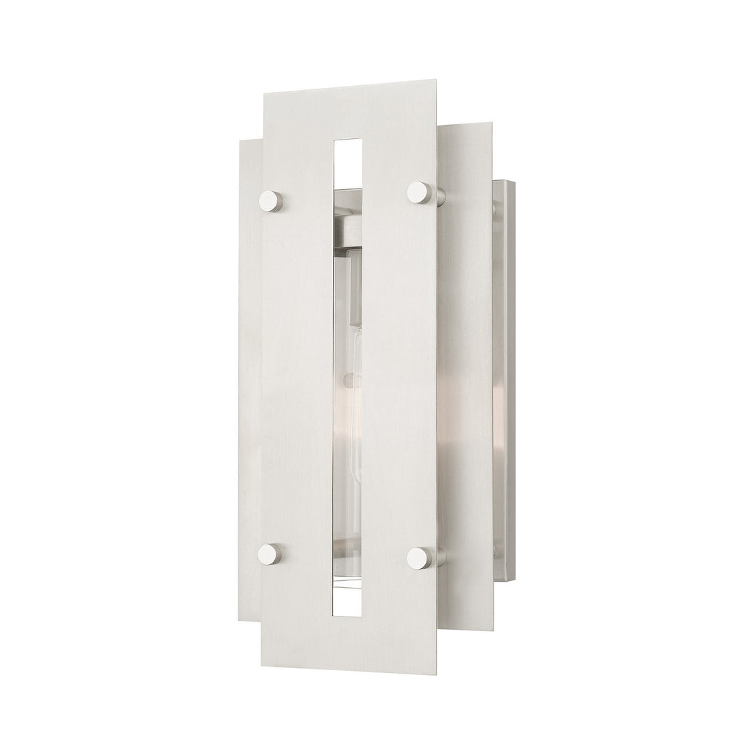 Livex Lighting 21772-91 Modern Utrecht Outdoor Brushed Nickels