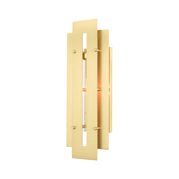 Livex Lighting 21773-12 Modern Utrecht Outdoor Satin Brass