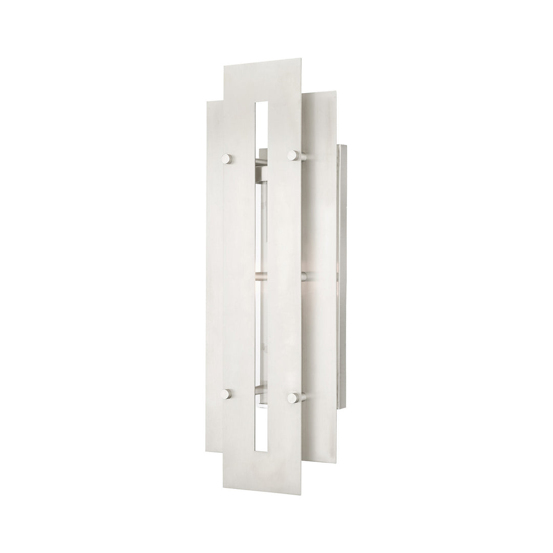 Livex Lighting 21773-91 Modern Utrecht Outdoor Brushed Nickel