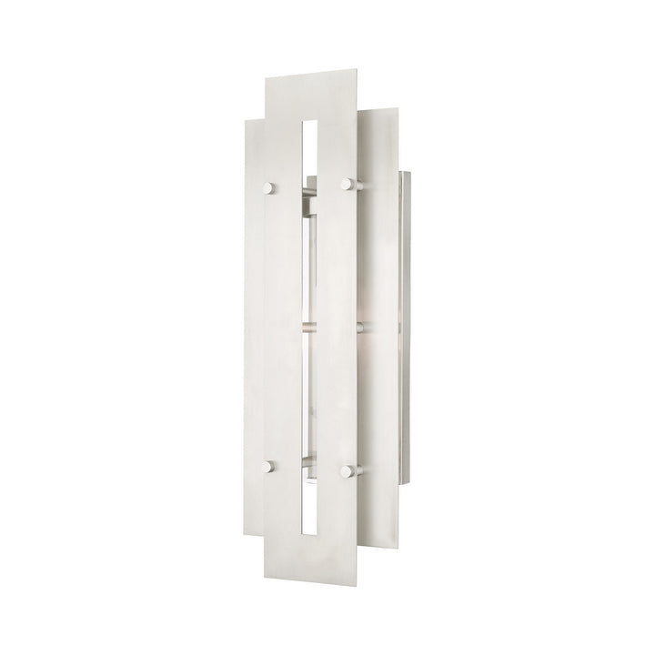 Livex Lighting 21773-91 Modern Utrecht Outdoor Brushed Nickel