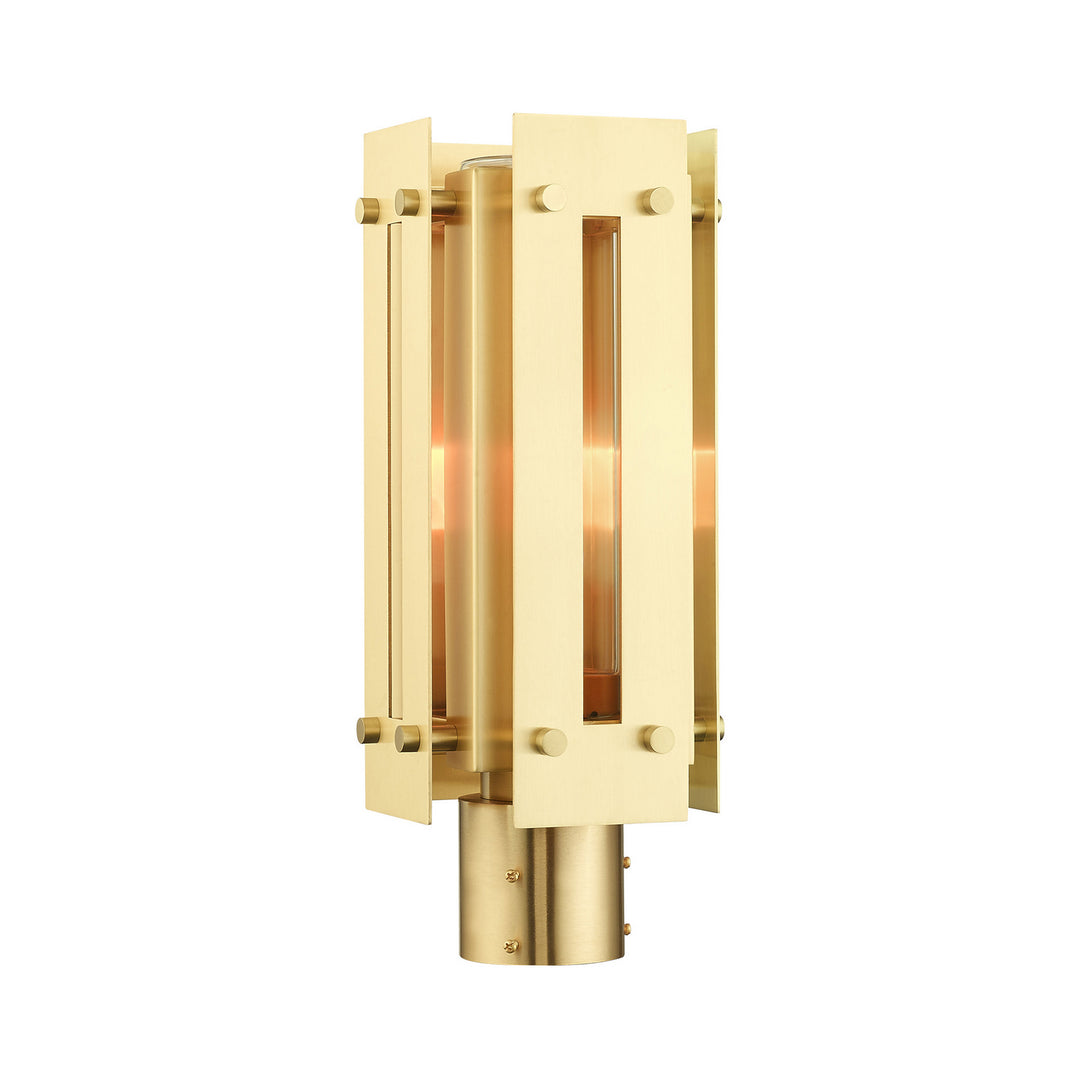Livex Lighting 21774-12 Modern Utrecht Outdoor Satin Brass
