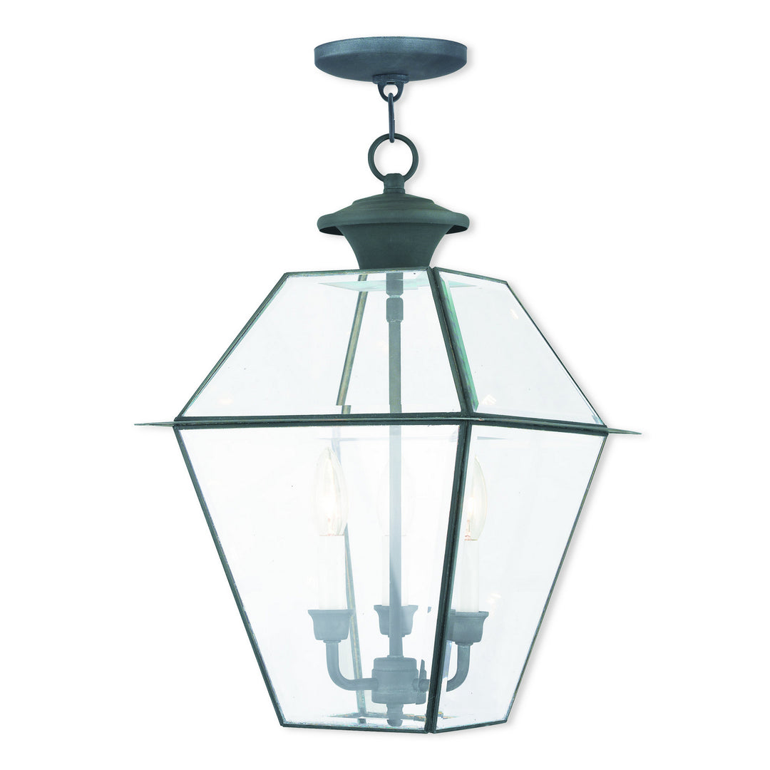 Livex Lighting 2385-61  Westover Outdoor Charcoal
