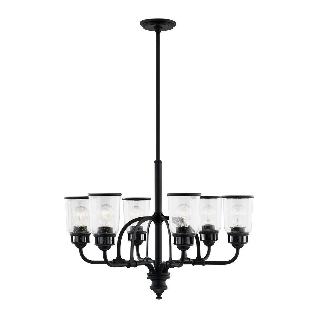 Livex Lawrenceville 40026-04 Chandelier Light - Black