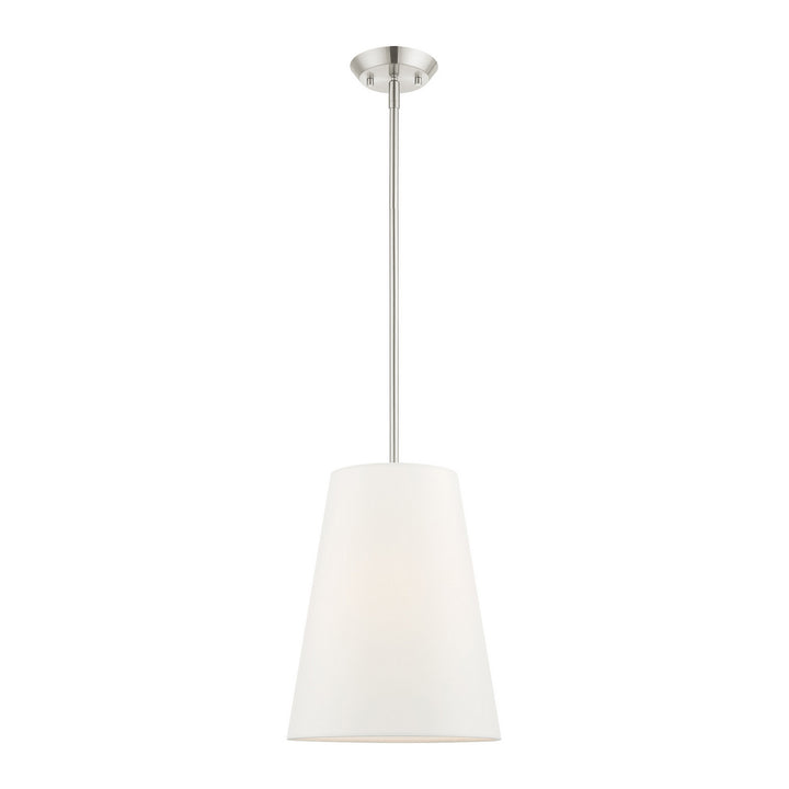 Livex Prato 40567-91 Pendant Light - Brushed Nickel