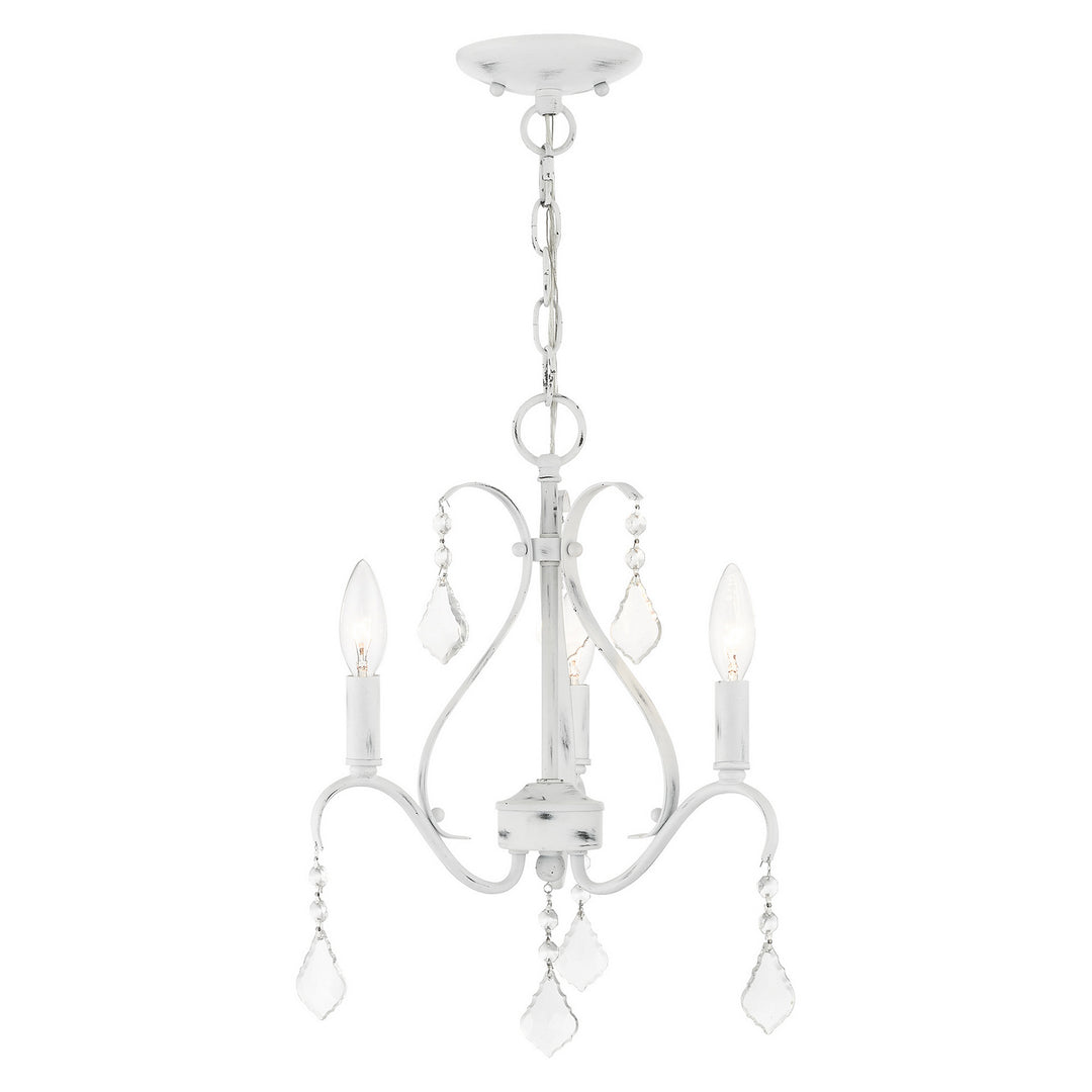 Livex Caterina 40843-60 Chandelier Light - Antique White