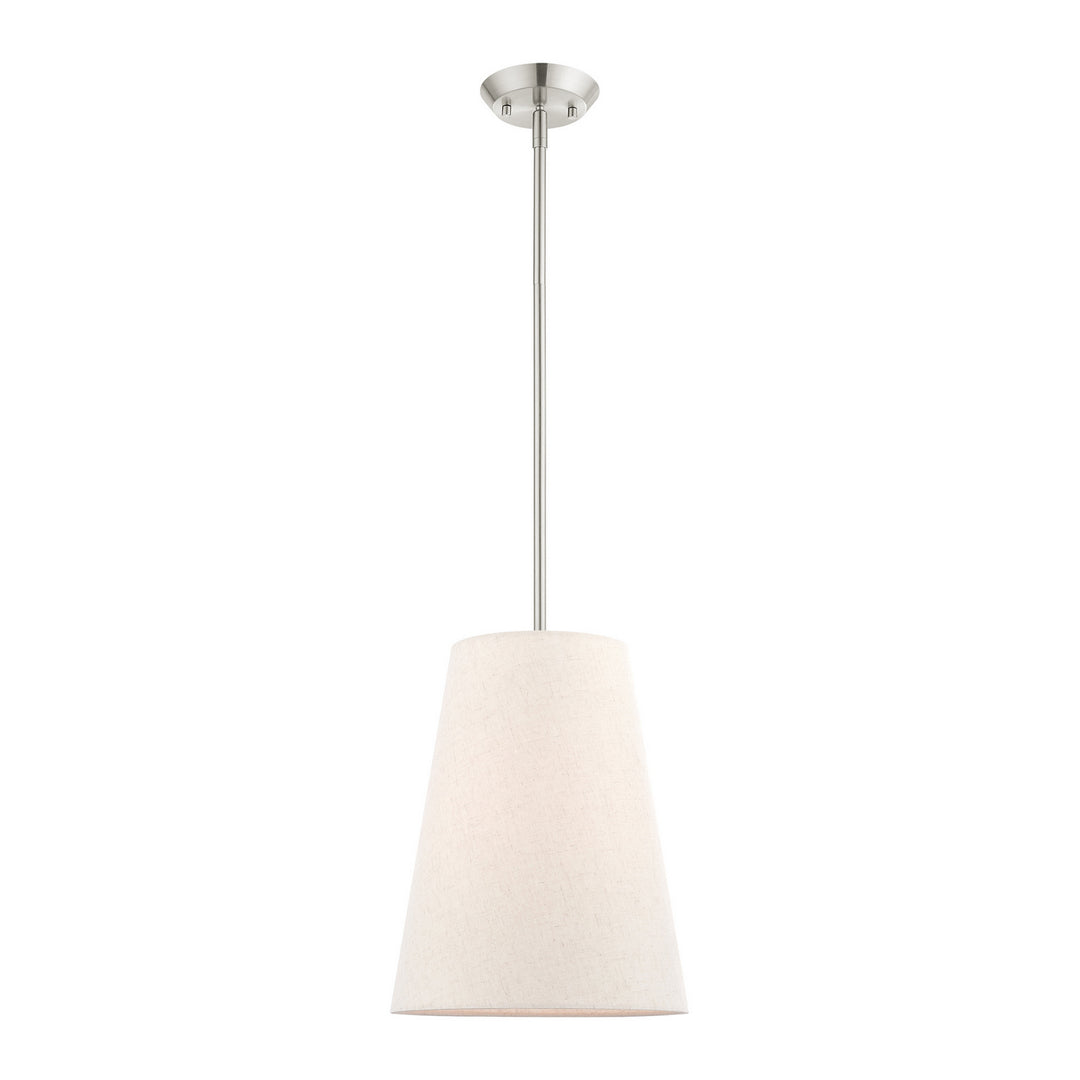 Livex Prato 41387-91 Pendant Light - Brushed Nickel
