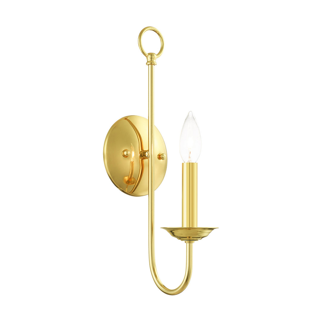 Livex Estate 42681-02 Wall Sconce Light - Polished Brass