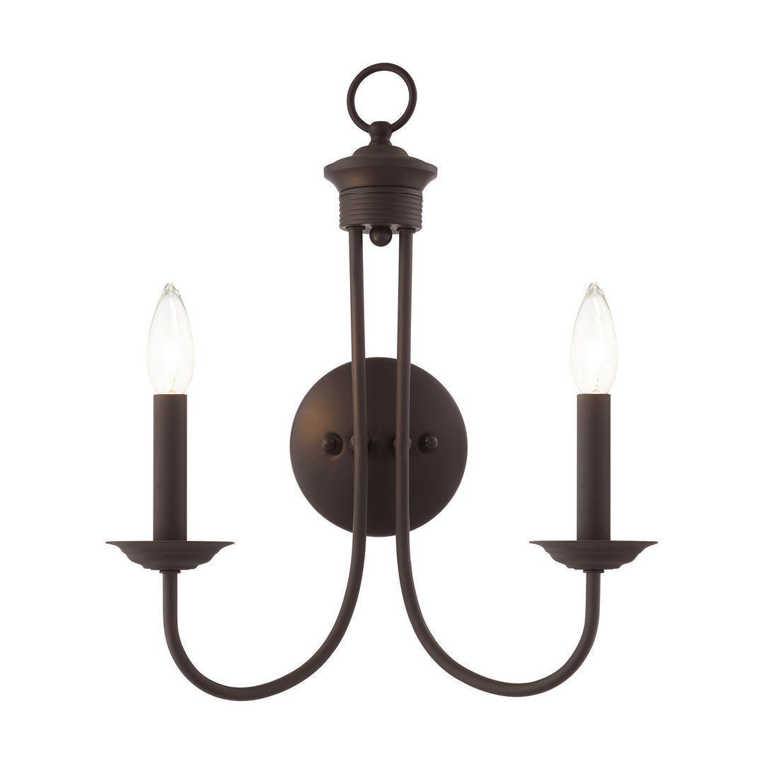 Livex Estate 42682-07 Wall Sconce Light - Bronze