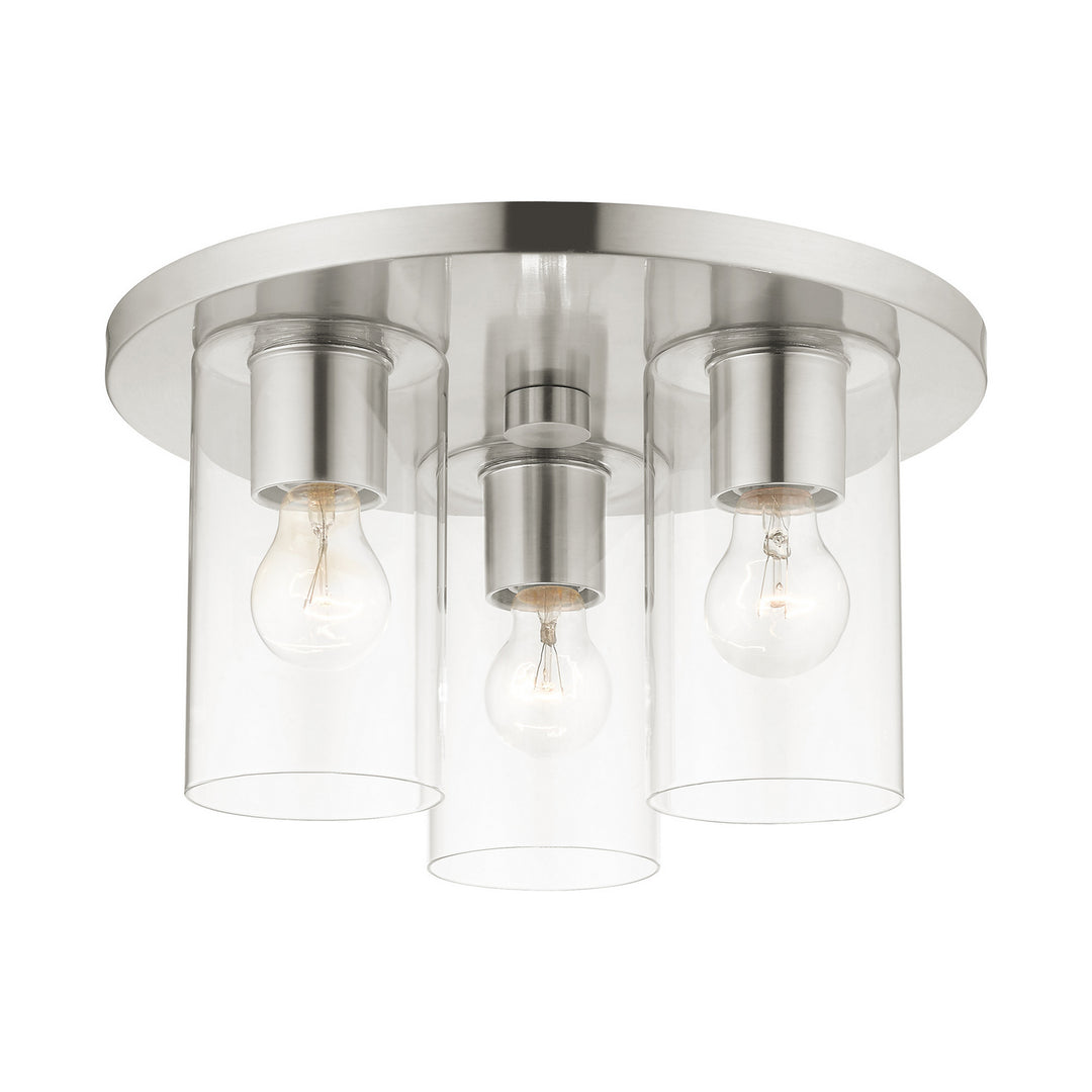 Livex Zurich 45472-91 Ceiling Light - Brushed Nickel