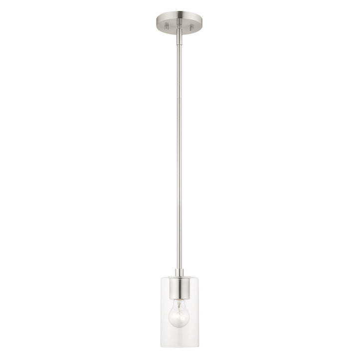 Livex Zurich 45477-91 Pendant Light - Brushed Nickel