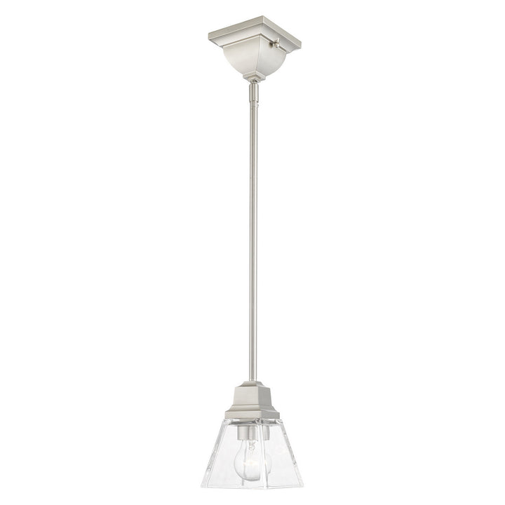 Livex Mission 45561-91 Pendant Light - Brushed Nickel