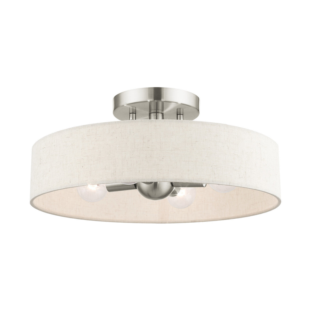 Livex Venlo 46037-91 Ceiling Light - Brushed Nickel