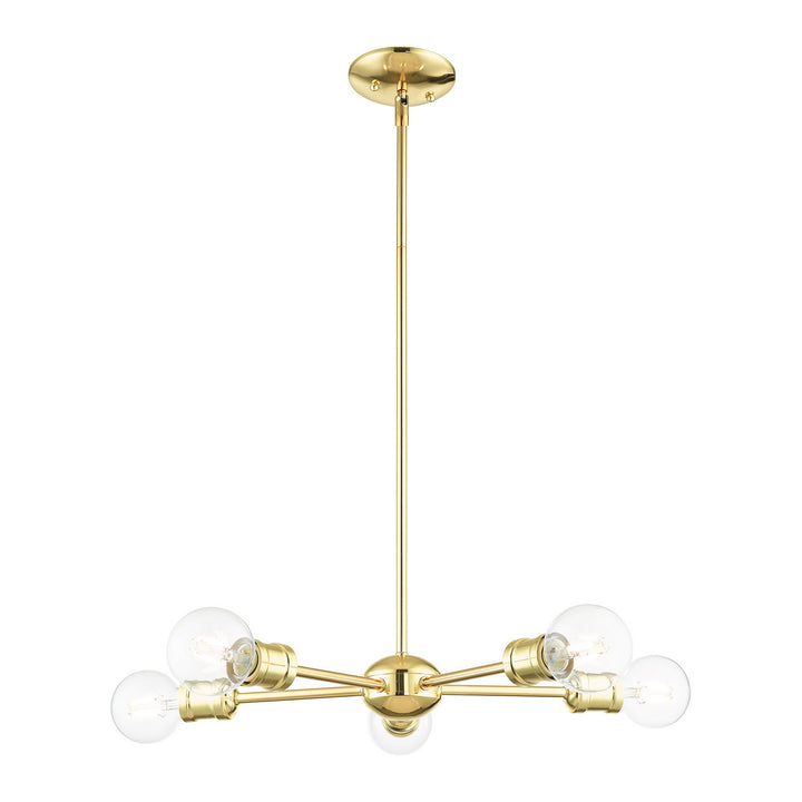 Livex Lansdale 46135-02 Pendant Light - Polished Brass