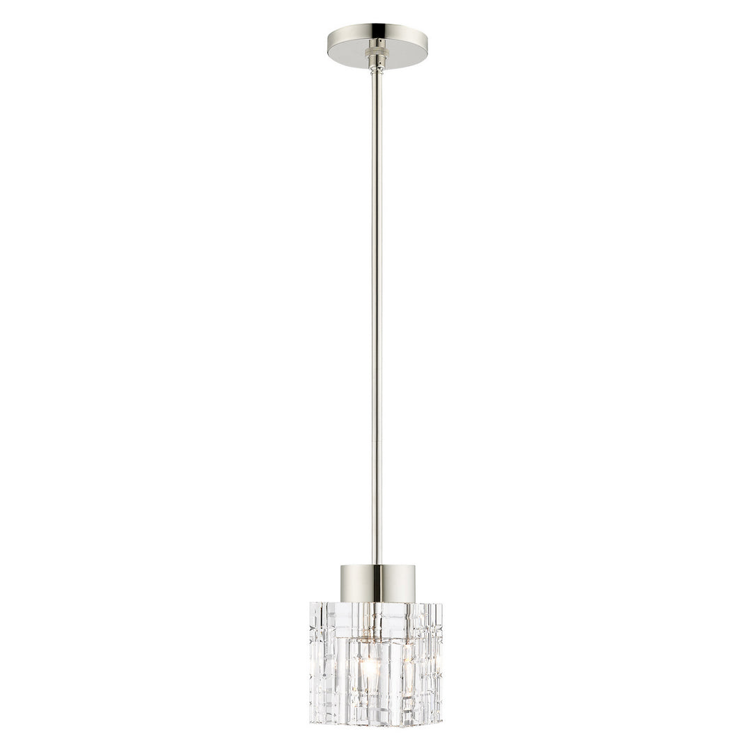 Livex Rotterdam 46181-35 Pendant Light - Polished Nickel