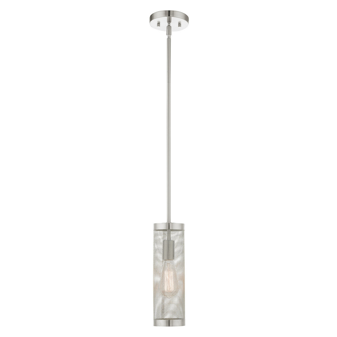 Livex Industro 46211-91 Pendant Light - Brushed Nickel