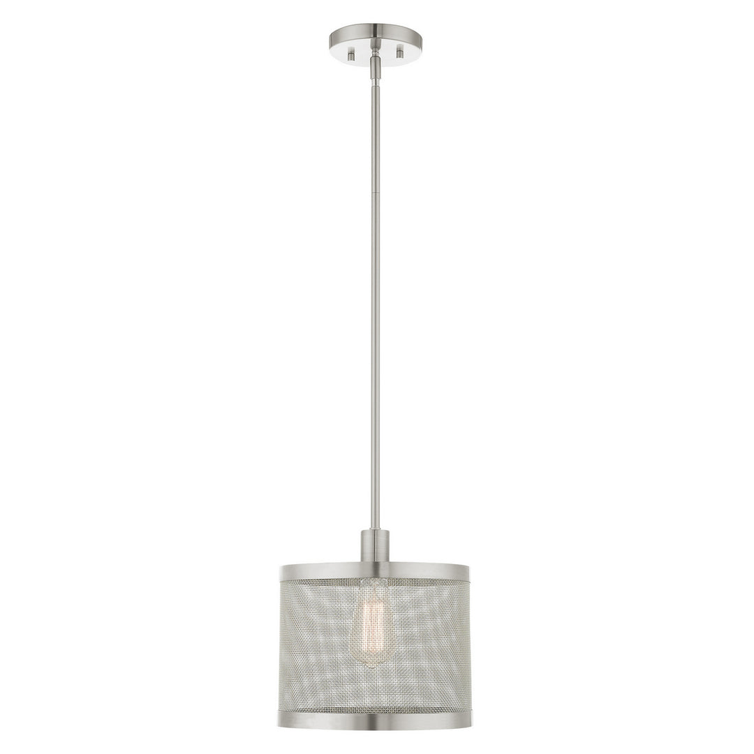 Livex Industro 46212-91 Pendant Light - Brushed Nickel