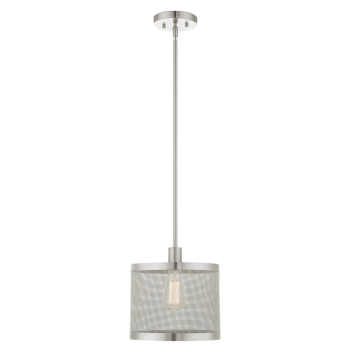 Livex Industro 46212-91 Pendant Light - Brushed Nickel