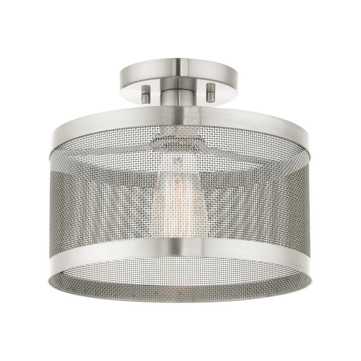 Livex Industro 46216-91 Ceiling Light - Brushed Nickel