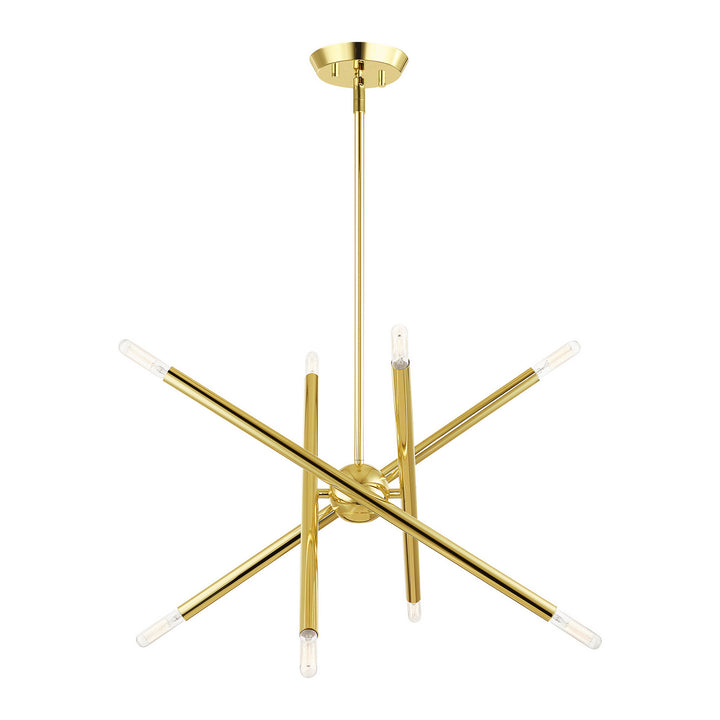 Livex Soho 46774-02 Chandelier Light - Polished Brass