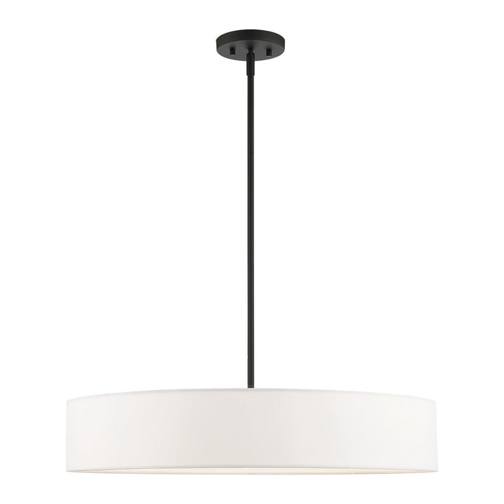 Livex Venlo 46925-04 Pendant Light - Black w/ Brushed Nickels