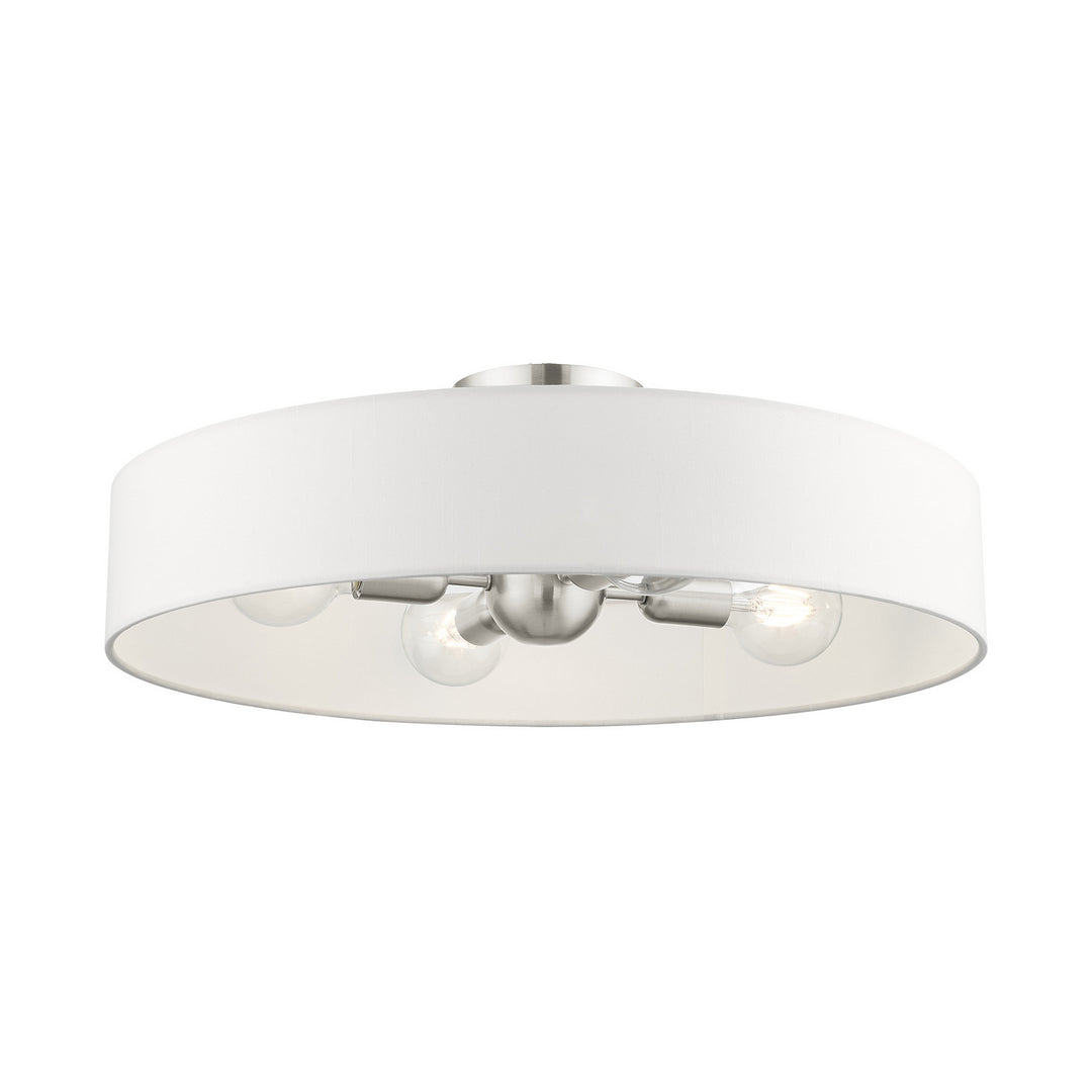 Livex Venlo 46928-91 Ceiling Light - Brushed Nickel