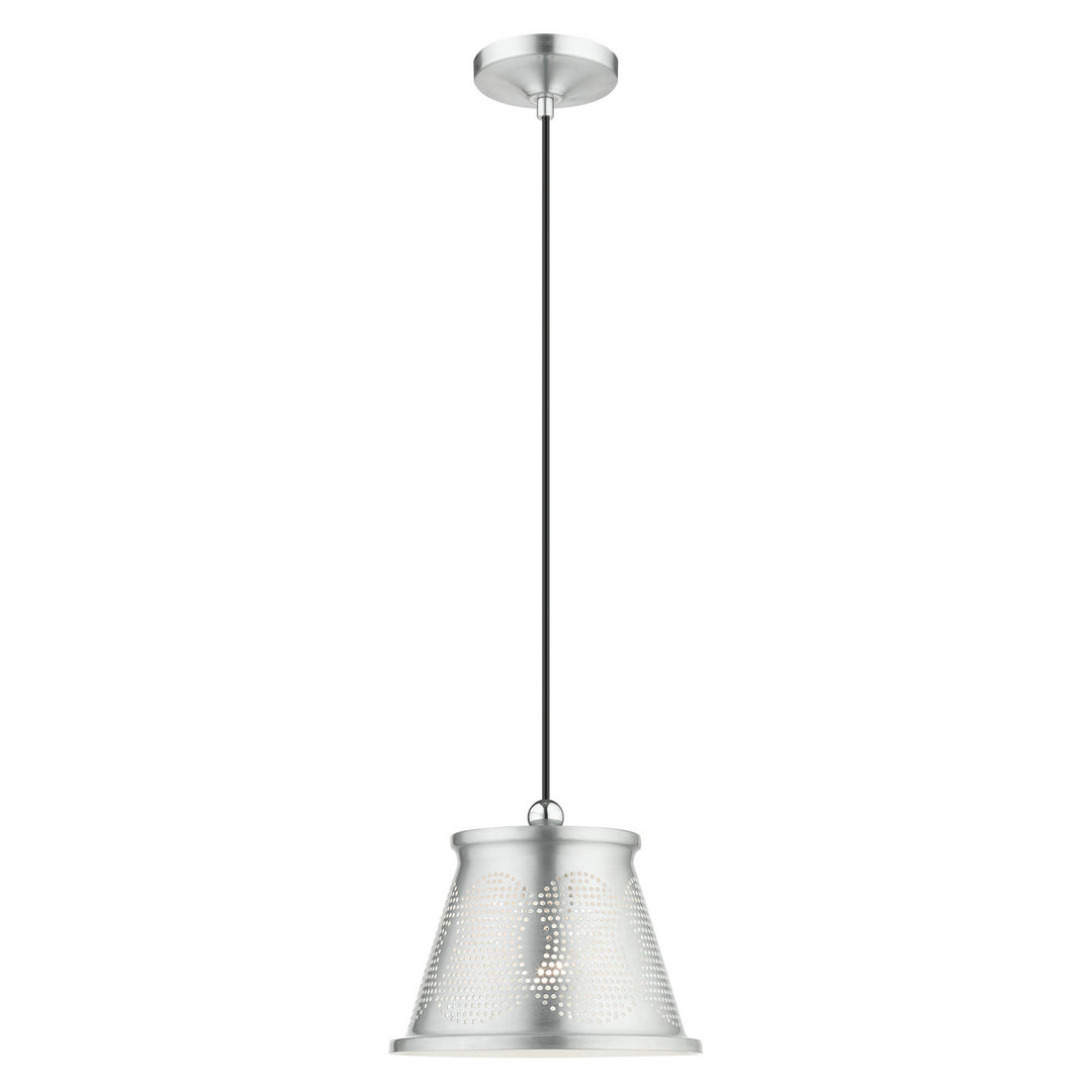 Livex Pendants 49096-66 Pendant Light - Brushed Aluminum