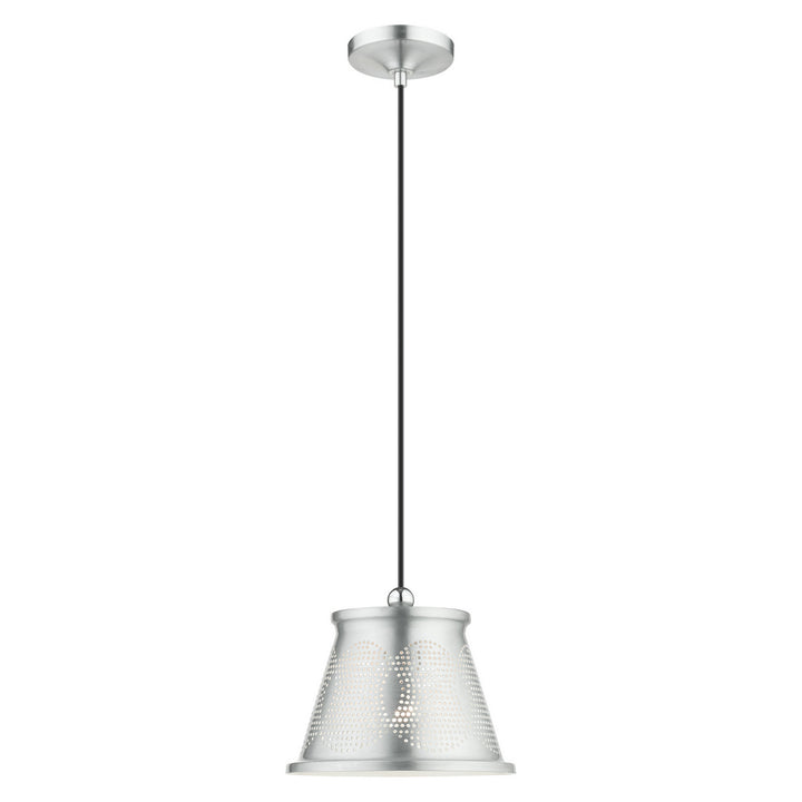Livex Pendants 49096-66 Pendant Light - Brushed Aluminum