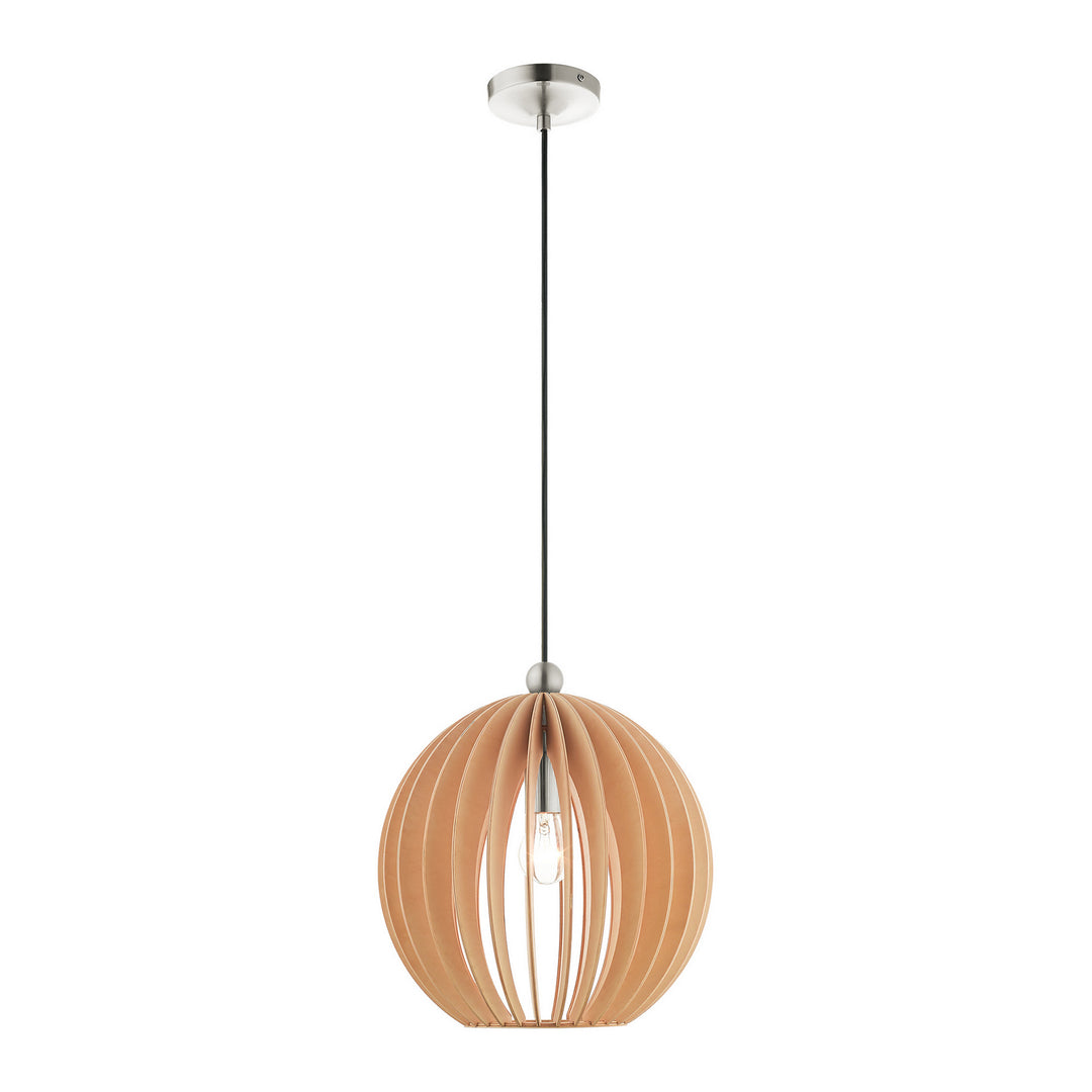 Livex Pendants 49099-91 Pendant Light - Brushed Nickel