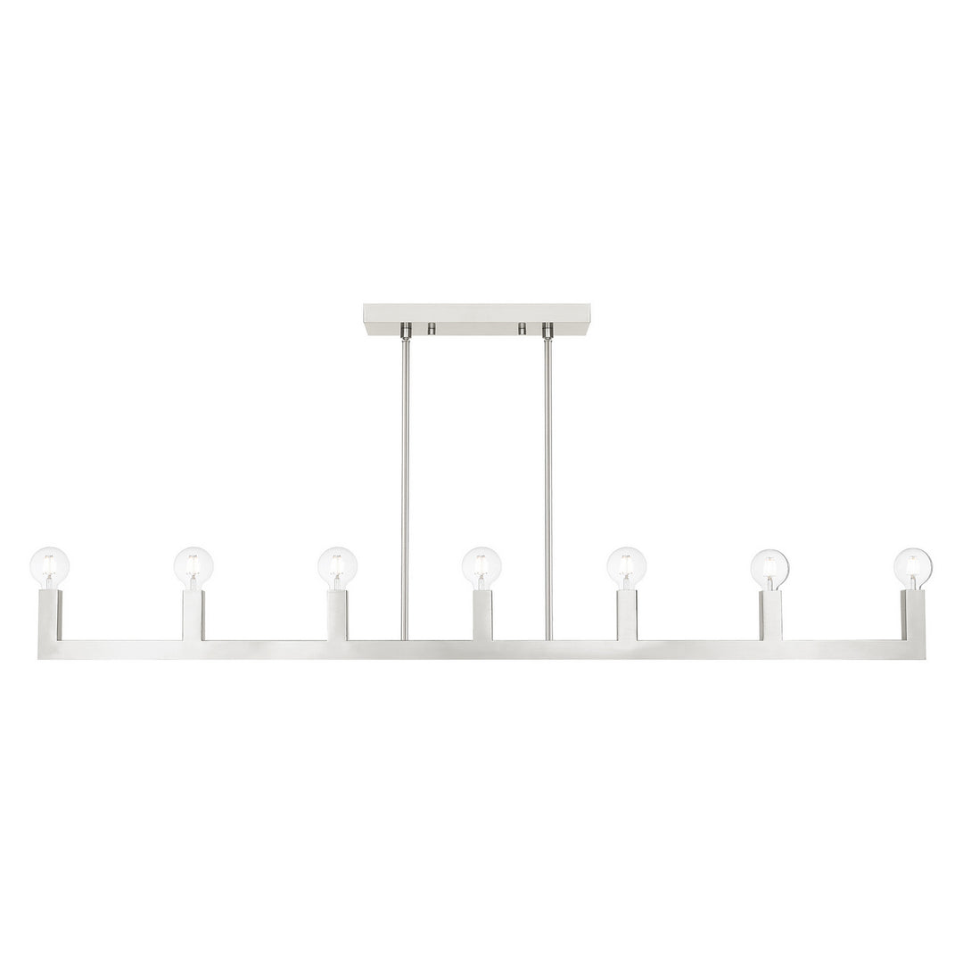 Livex Solna 49209-91 Pendant Light - Brushed Nickel