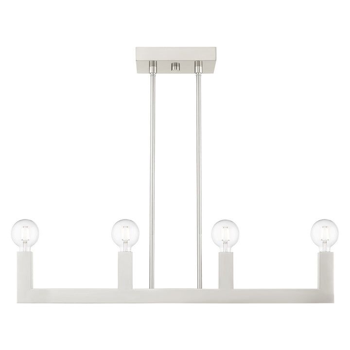 Livex Solna 49213-91 Pendant Light - Brushed Nickel