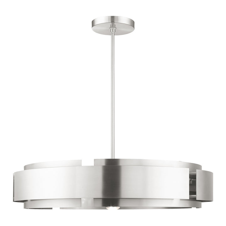 Livex Varick 49418-91 Pendant Light - Brushed Nickel