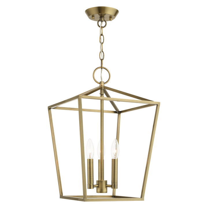 Livex Devone 49433-01 Ceiling Light - Antique Brass