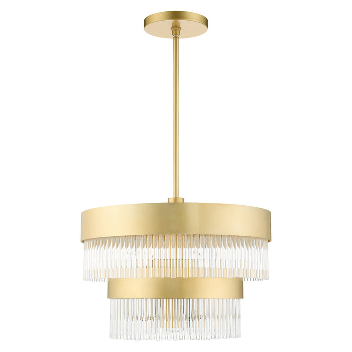 Livex Norwich 49824-33 Chandelier Light - Soft Gold