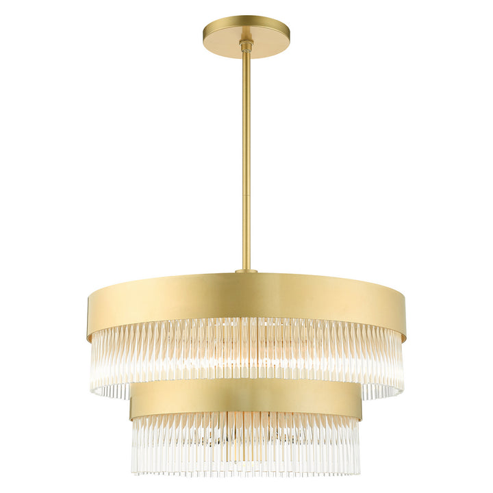 Livex Norwich 49825-33 Chandelier Light - Soft Gold