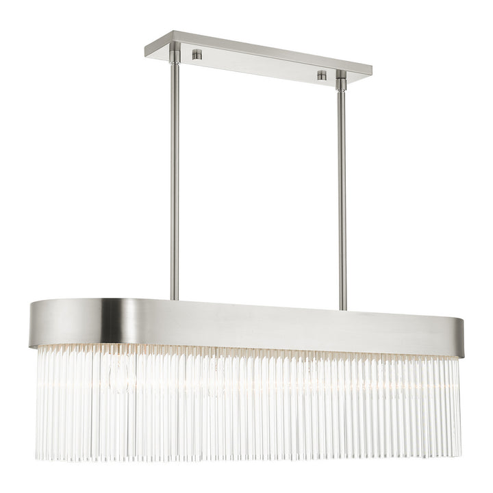 Livex Norwich 49826-91 Pendant Light - Brushed Nickel