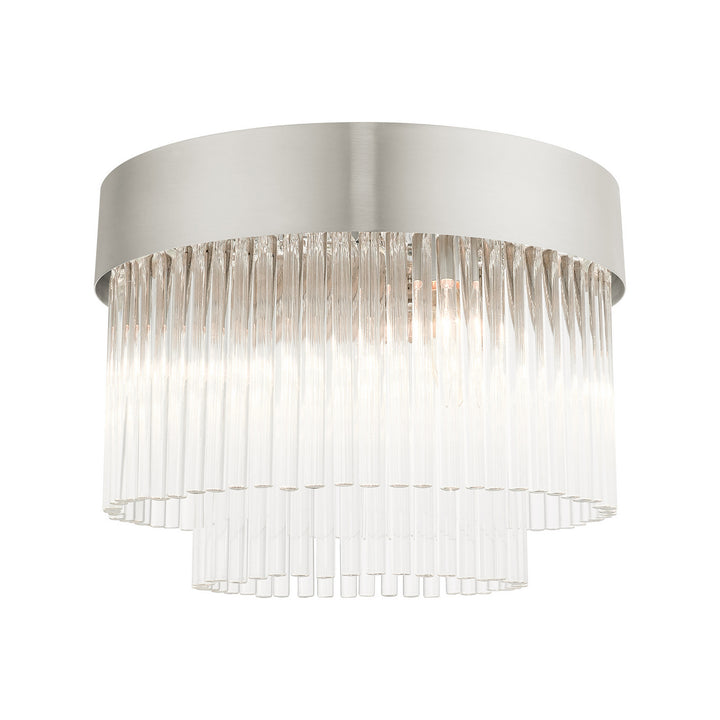 Livex Norwich 49827-91 Ceiling Light - Brushed Nickel