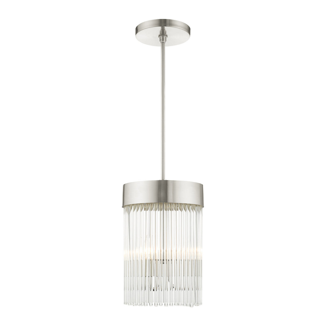 Livex Norwich 49828-91 Pendant Light - Brushed Nickel