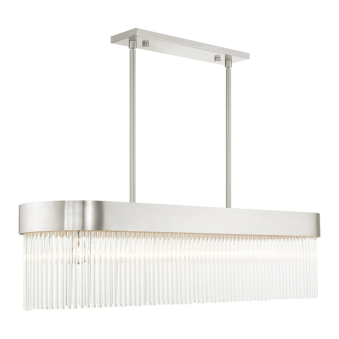Livex Norwich 49830-91 Pendant Light - Brushed Nickel
