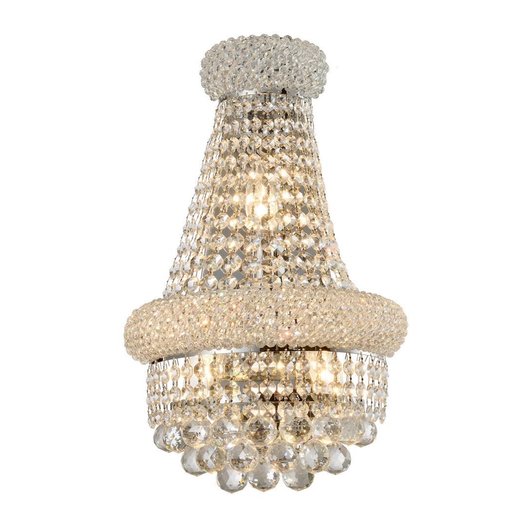 Worldwide Empire W23019C12 Wall Light - Polished Chrome