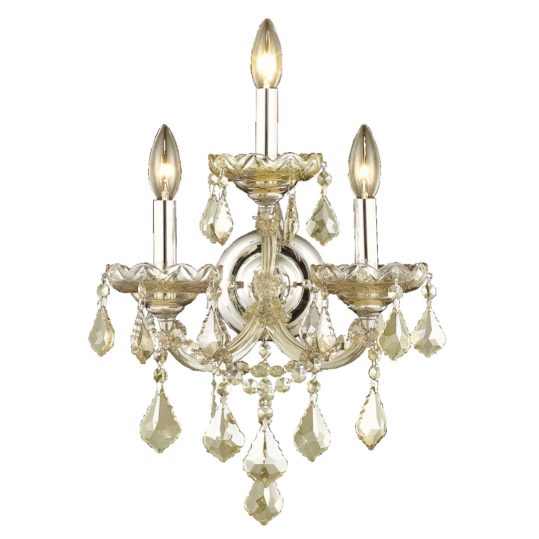 Worldwide Maria Theresa W23071C12-GT Wall Light - Polished Chrome