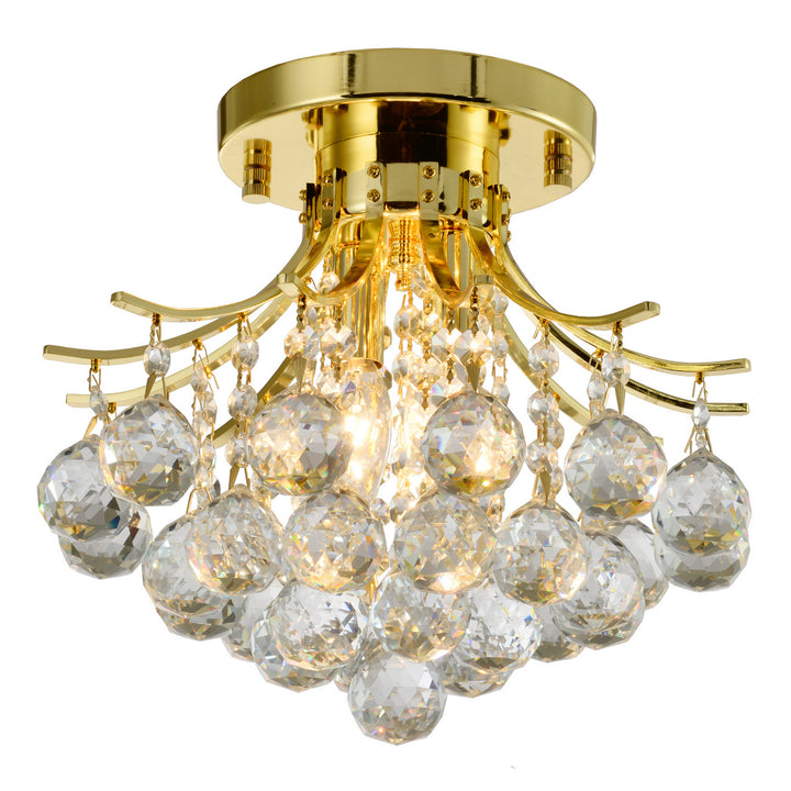 Worldwide Empire W33015G12 Ceiling Light - Polished Gold