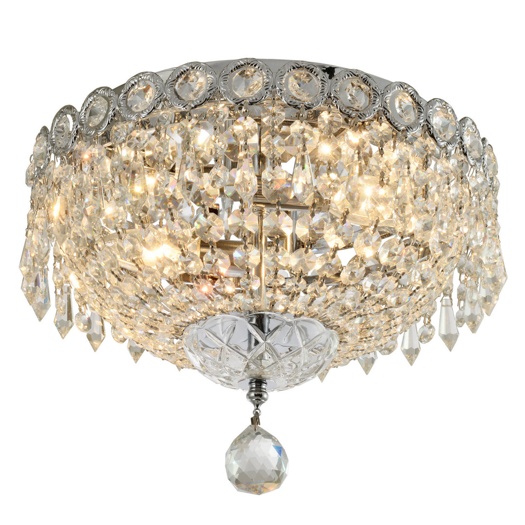 Worldwide Empire W33020C12 Ceiling Light - Chrome Finish