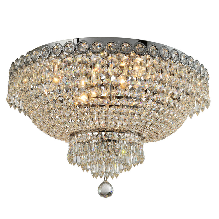 Worldwide Empire W33020C20 Ceiling Light - Chrome Finish