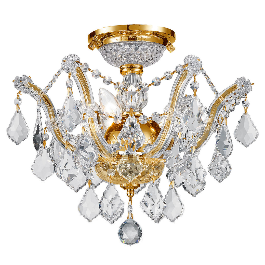 Worldwide Mari Theresa W33116G16-CL Ceiling Light - Polished Gold