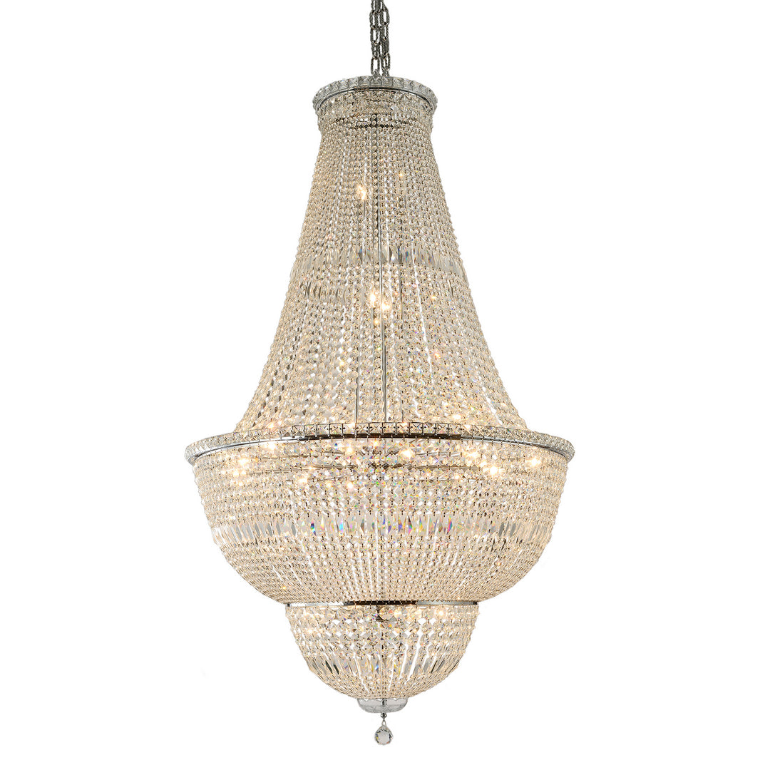 Worldwide Empire W83032C36 Chandelier Light - Polished Chrome