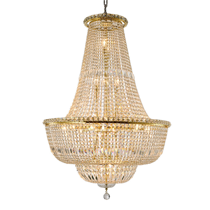 Worldwide Empire W83032G32 Chandelier Light - Polished Gold